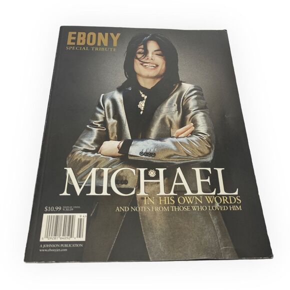 EBONY 2009 Special Tribute Magazine - MICHAEL JACKSON In His Own Words Pre-Owned - Picture 1 of 4